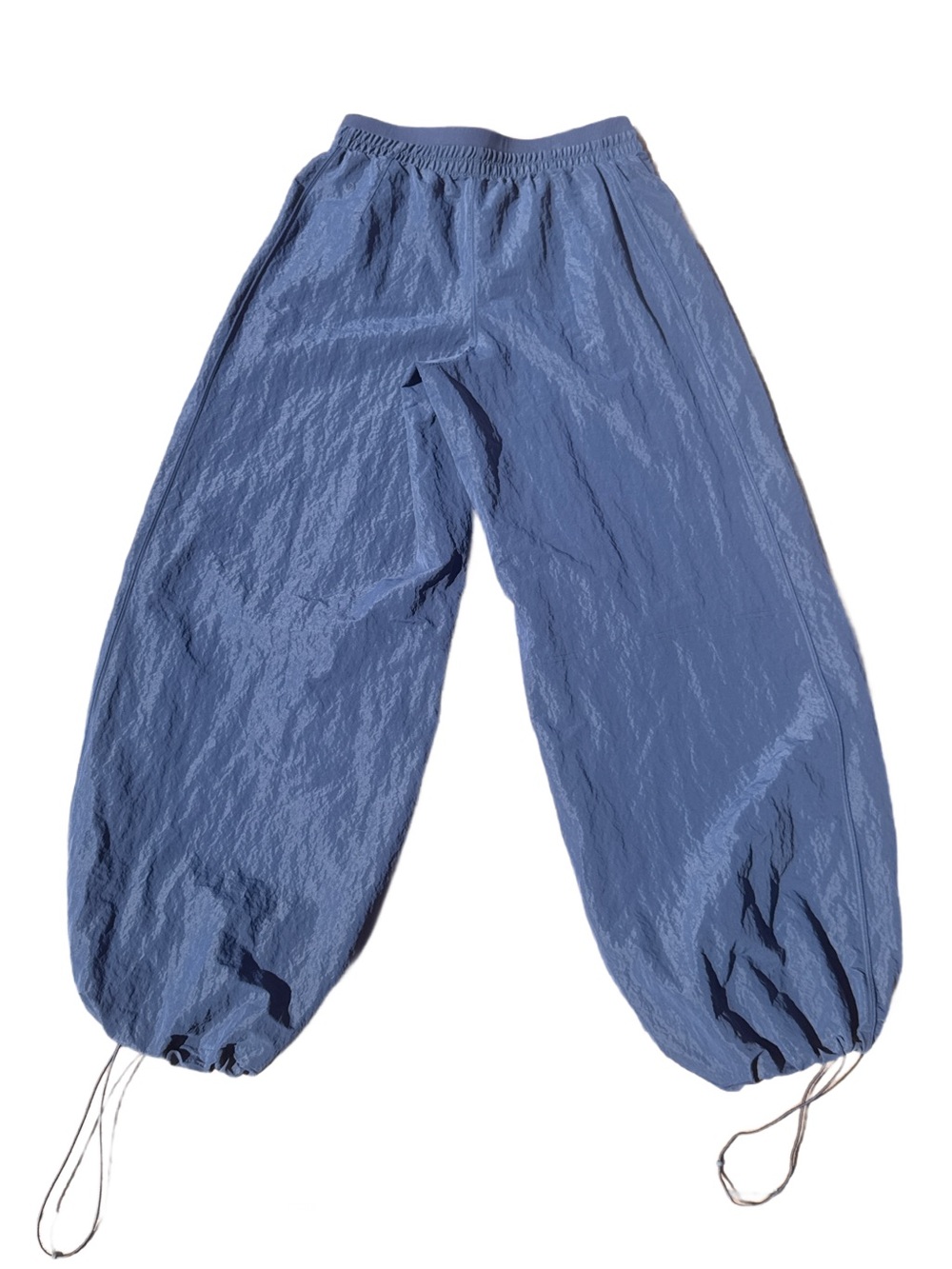 Lululemon Crinkle Relaxed Parachute Pant Small Navy NWOT - Picture 2 of 5